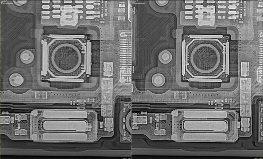 DIY X-ray of a Samsung Galaxy Camera & speaker