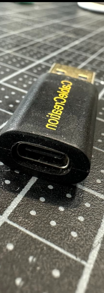 USB A to USB-C adapter