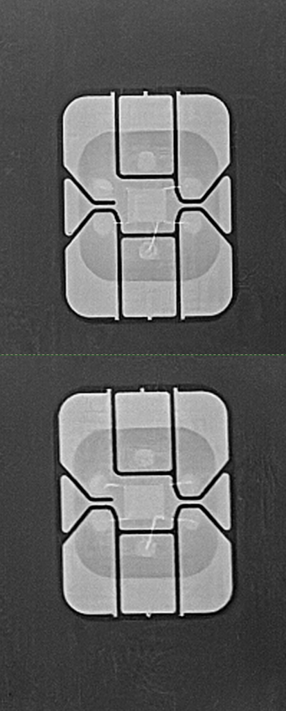 DIY X-ray of smartcard chip
