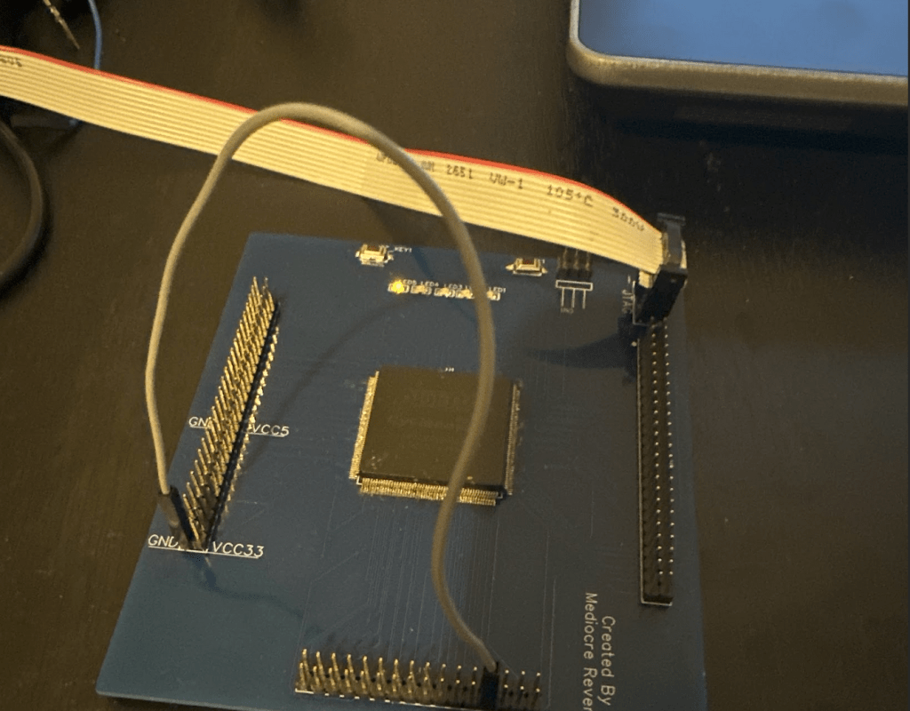 Grounding I/O pin