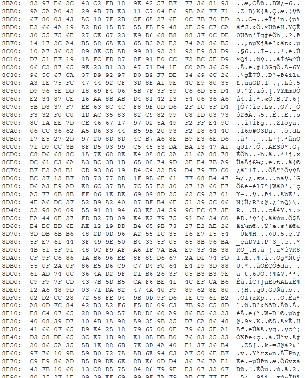 Clicking read and read all produces the binary image on flash