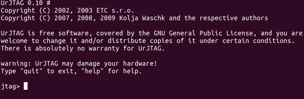 UrJTAG REPL