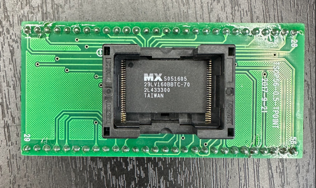 TSOP 56 adapter used for TSOP 48