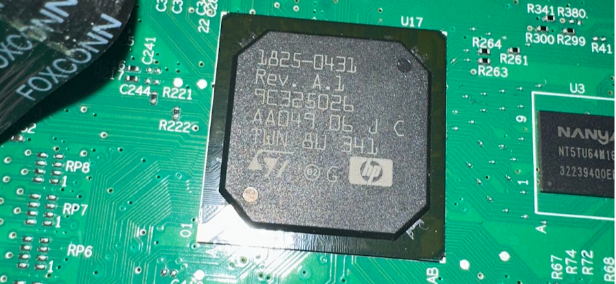 The main HP printer processor